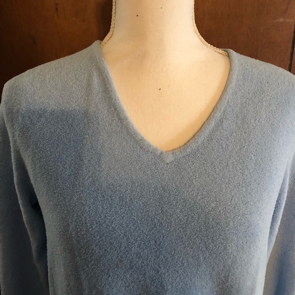 Designers Studio Originals light blue V neck - Picture 2 of 5